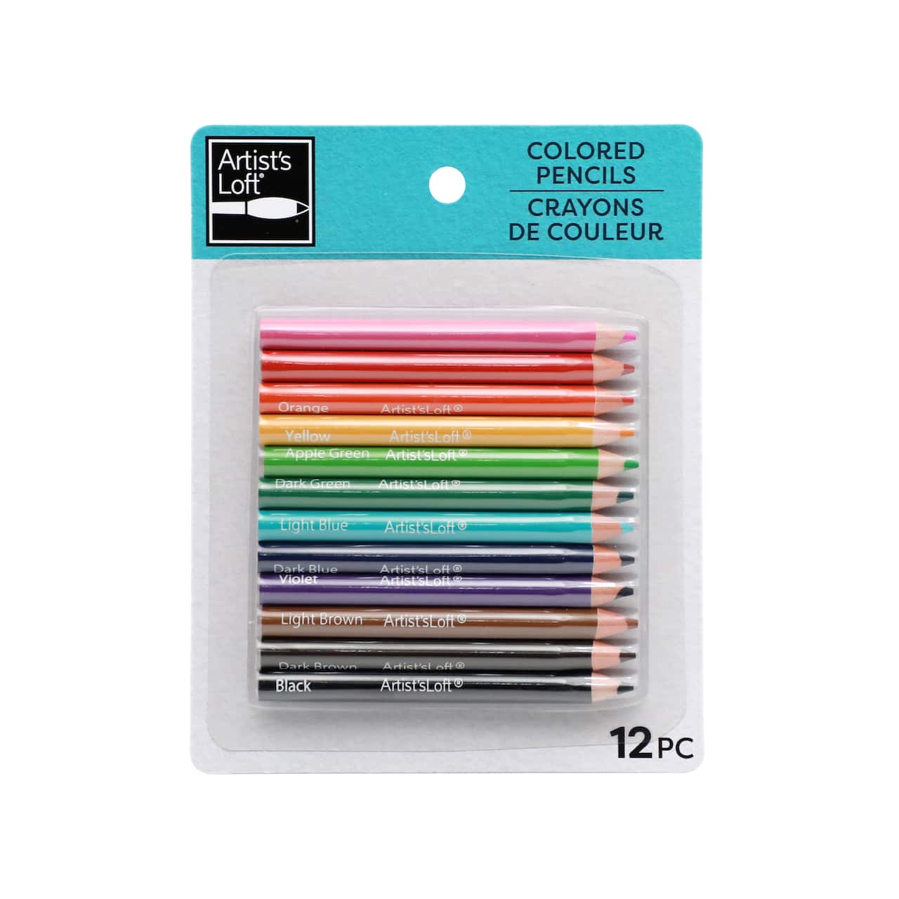 Mini Coloured Pencils, 12ct. by Artist's Loft®